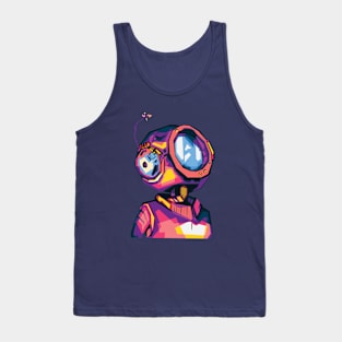 Astronaut colorful Tank Top